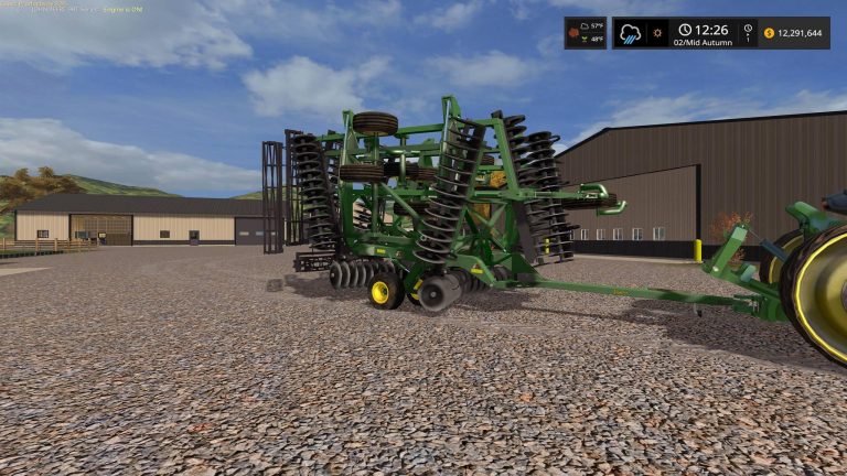 John Deere 2623 Disc with crumblers v1.0 MOD - Farming Simulator 2022 / ...