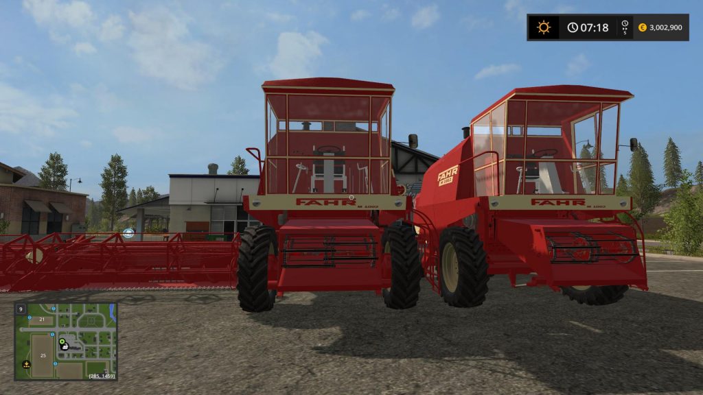 Fahr M1002 Mahdrescher Pack v1.0.0.4 MOD - Farming Simulator 2022 / 19 mod