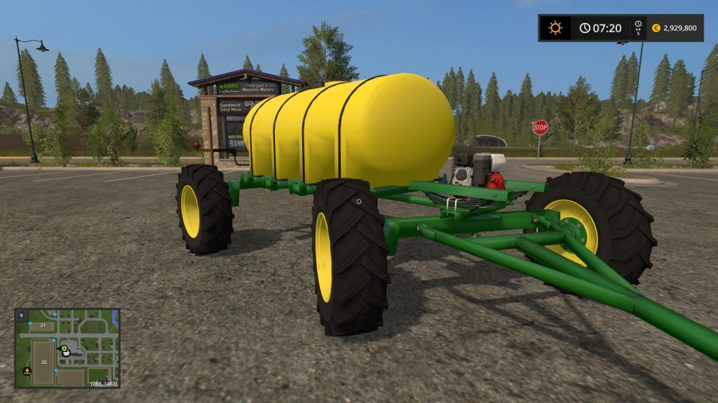 JD Liquid Cart v1.0 MOD - Farming Simulator 2022 / 19 mod