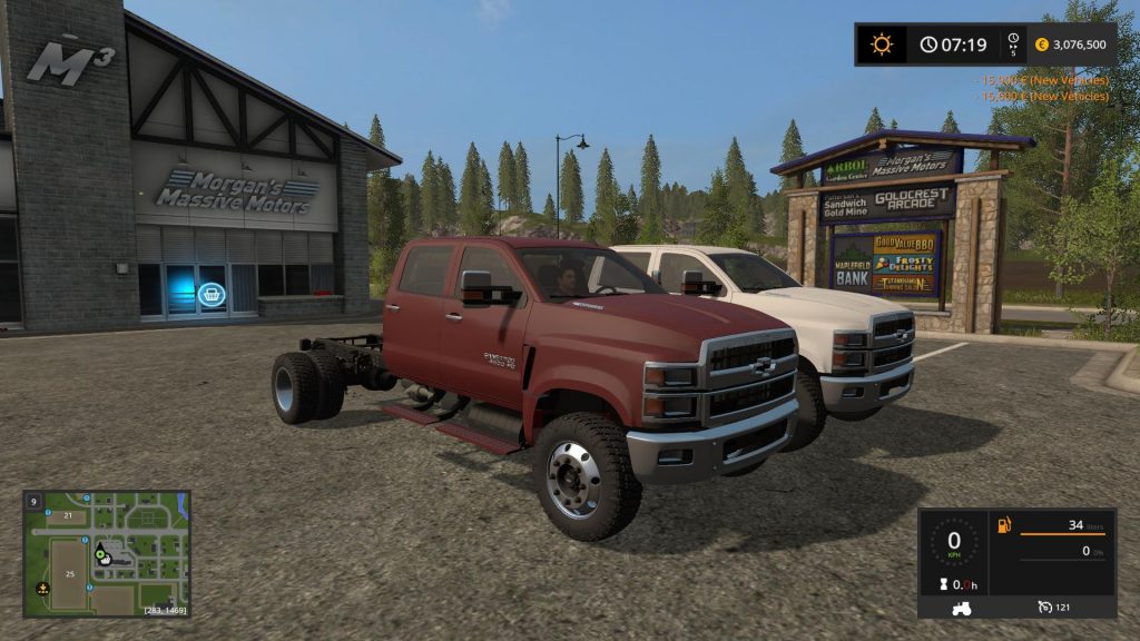 Chevy 2019 4500 v1.0 Mod - Farming Simulator 2022 / 19 mod