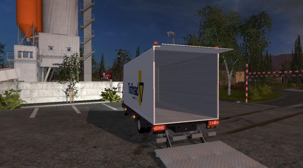 Trafiroad MB Truck v1.0 MOD - Farming Simulator 2022 / 19 mod