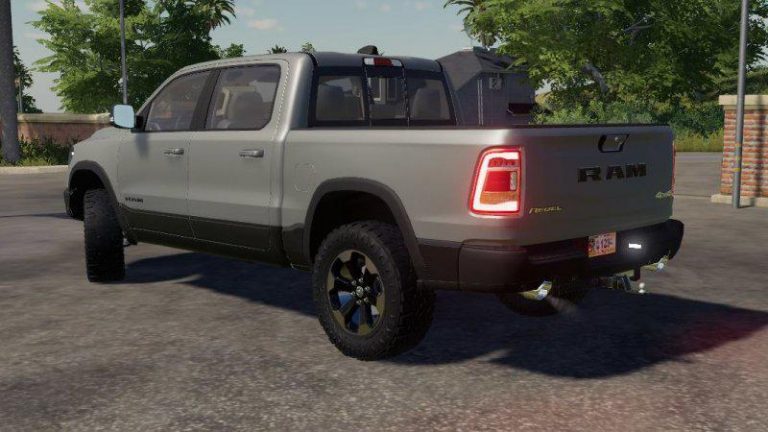 Dodge Ram 1500 Rebel v1.1 Mod - Farming Simulator 2022 / 19 mod