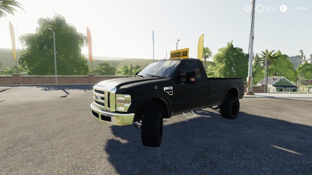 F350 Escort Truck v1.0.0 Mod - Farming Simulator 2022 / 19 mod