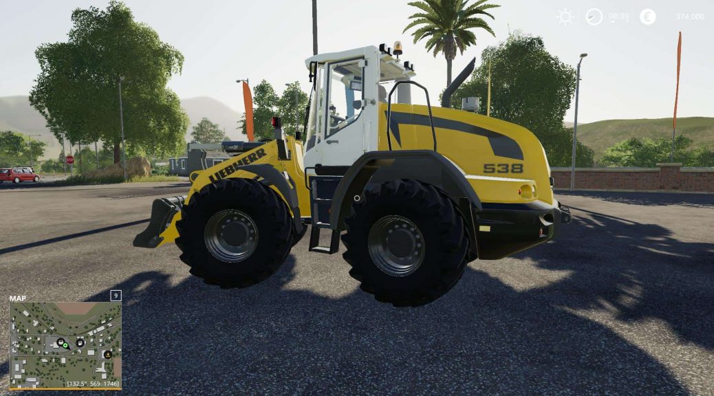 Liebherr L 538 60km/h Edition v1.0 Mod - Farming Simulator 2022 / 19 mod