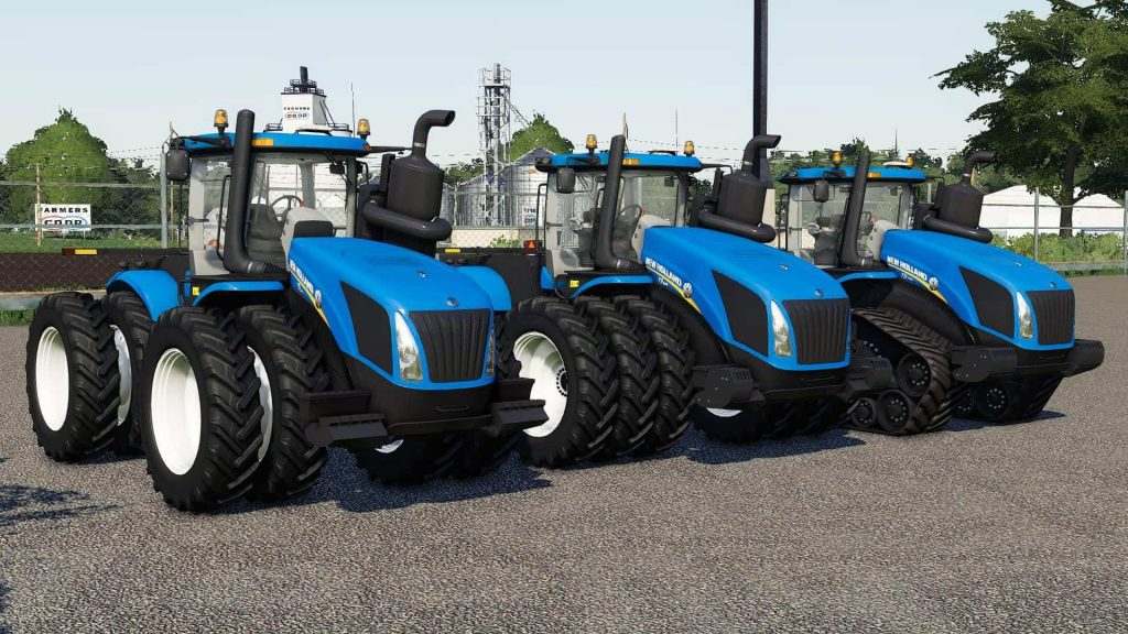 New Holland T9 US Release v1.0.0.0 Mod - Farming Simulator 2022 / 19 mod