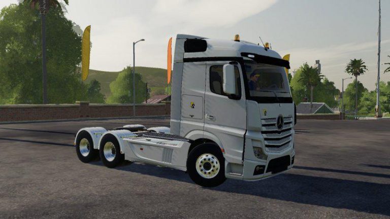 Mercedes-Benz Actros MP4 1845 6×4 v1.0.0.0 MOD - Farming Simulator 2022 ...