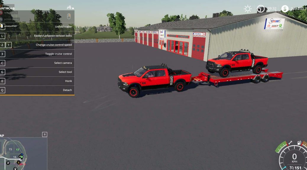 Dodge Power Wagon v1.0 Mod - Farming Simulator 2022 / 19 mod