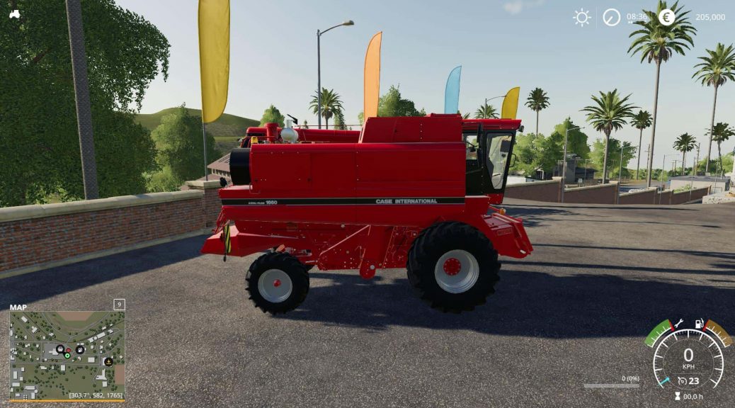 Case IH 1660 – light Extension v1.0 Mod - Farming Simulator 2022 / 19 mod