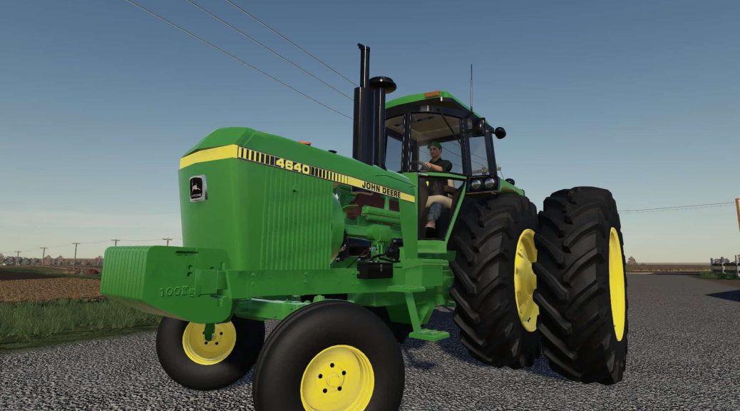 John Deere 4640 Edited Version MOD - Farming Simulator 2022 / 19 mod