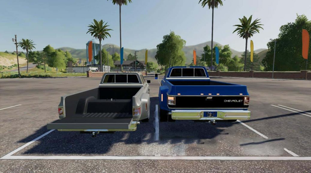 Chevy Crew Cab Slammed 1979 v0.1.0.0 MOD - Farming Simulator 2022 / 19 mod