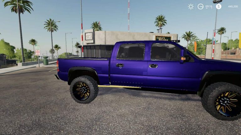 05 GMC Sierra LB7 Duramax v1.1 Mod - Farming Simulator 2022 / 19 mod