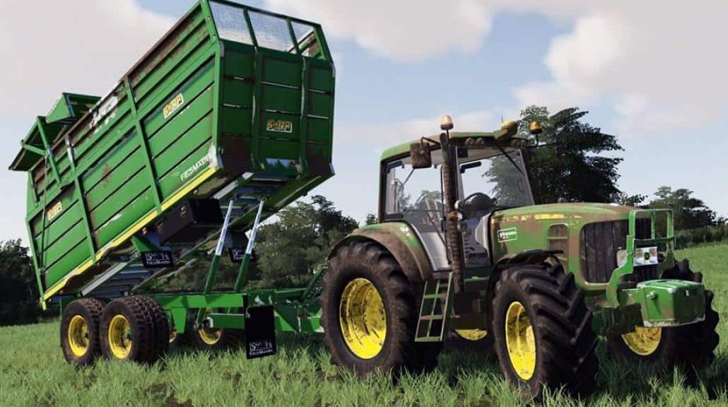 Smyth Super Cube Bulk Trailer V1.0.0.0 FS 19 - Farming Simulator 2022 / ...