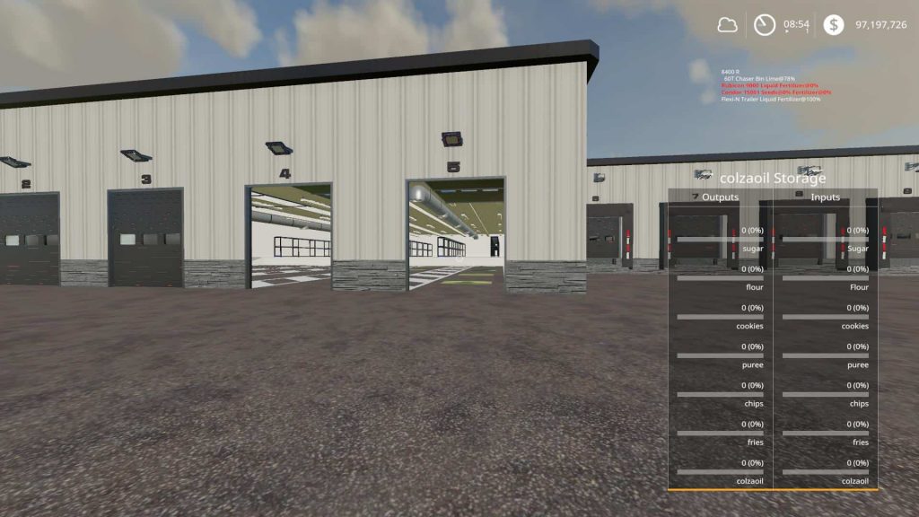 Warehouse DryStorage v1.9 Mod - Farming Simulator 2022 / 19 mod