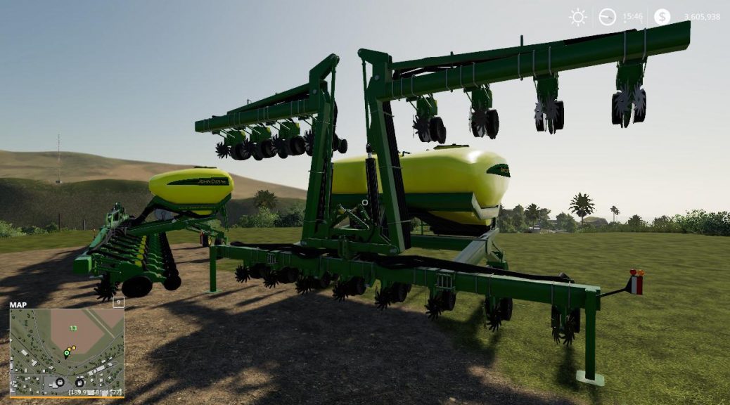 John Deere 1725ccs 16r30 planter with Lift Assist Final Mod - Farming ...