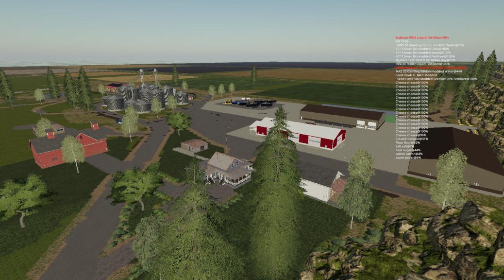 PEASANTVILLE 2 8X PRODUCTION v1.3 Map - Farming Simulator 2022 / 19 mod