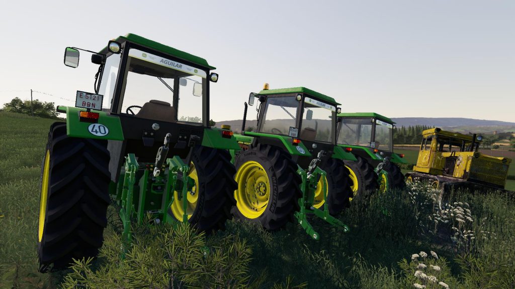 John Deere 3X50 2WD Tractors v1.0 Mod - Farming Simulator 2022 / 19 mod