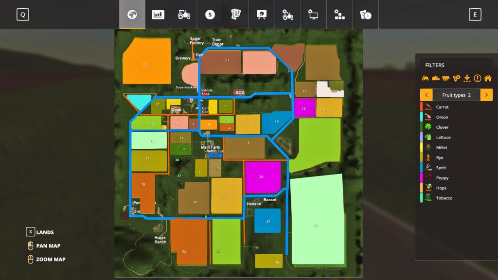 Idaho Map v1.0 Map - Farming Simulator 2022 / 19 mod