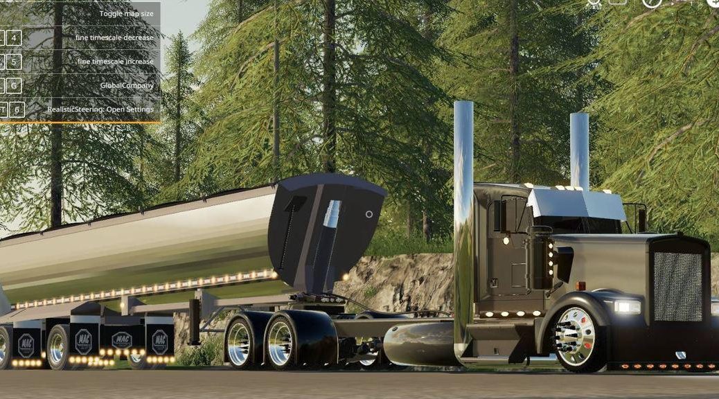 Kenworth W900 Streetreaper edit v1.0 Mod - Farming Simulator 2022 / 19 mod