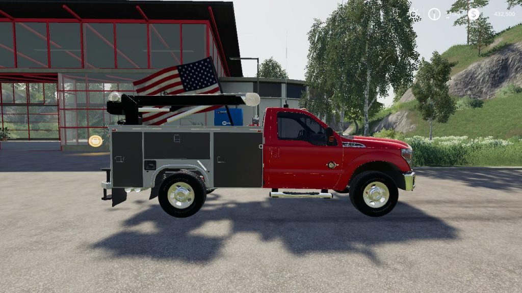 F350 ServiceTruck v1.0 FS 19 - Farming Simulator 2022 / 19 mod