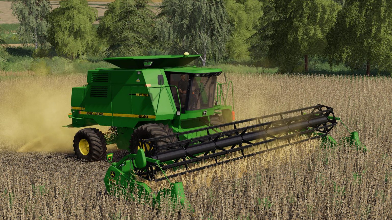 John Deere 9650 North America v1.0 Mod - Farming Simulator 2022 / 19 mod