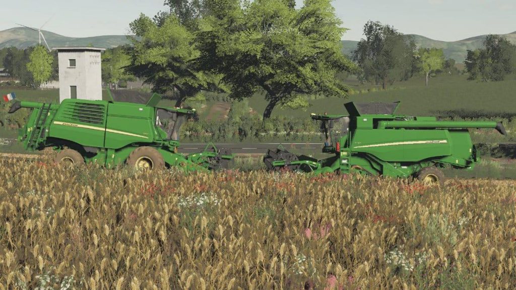 John Deere T Series v1.0 Combine - Farming Simulator 2022 / 19 mod