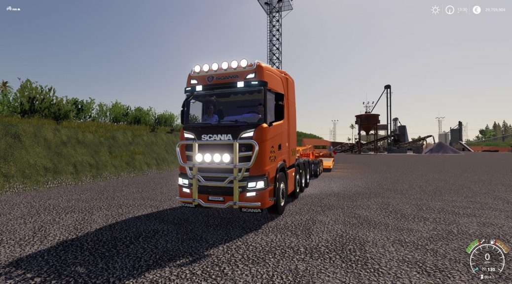 Scania Heavy Hauler 8x4 v1.0 Truck - Farming Simulator 2022 / 19 mod