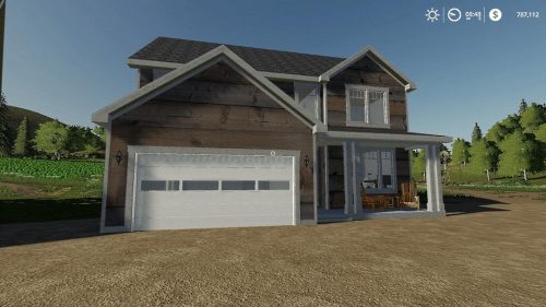 Houses Pack v1.0 Mod - Farming Simulator 2022 / 19 mod