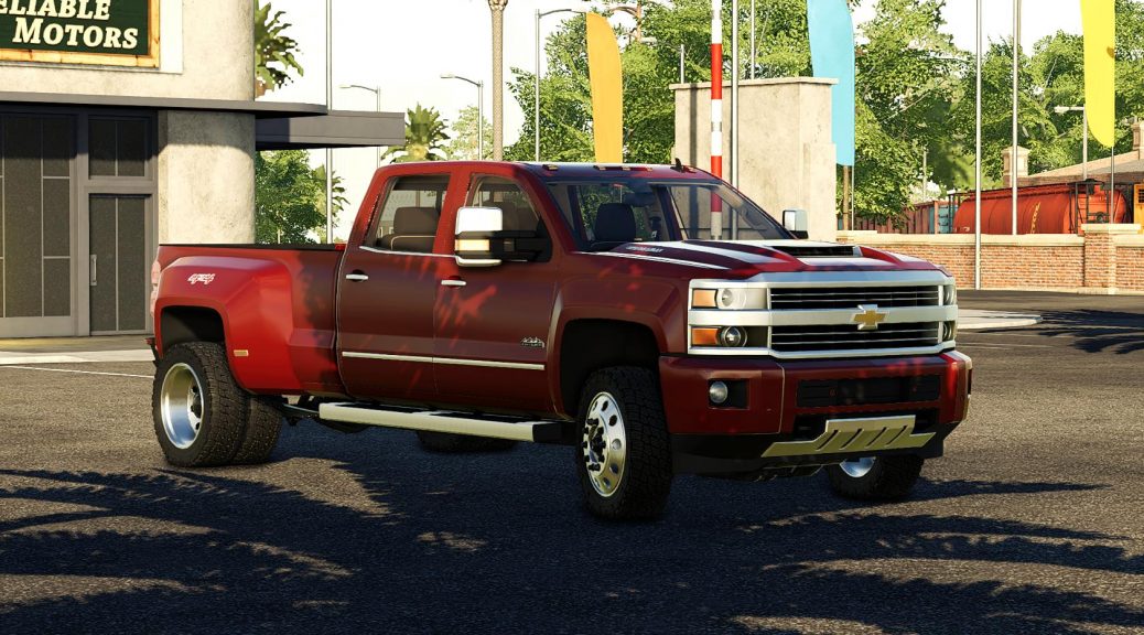 2017 Chevrolet 3500 High Country v1.0 Mod - Farming Simulator 2022 / 19 mod