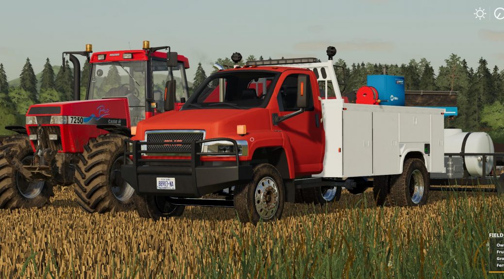 2005 GMC Topkick Service Truck v1.0 FS 19 - Farming Simulator 2022 / 19 mod