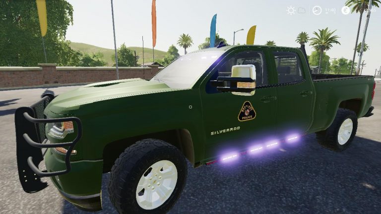 2016 Chevy Silverado Game Warden v5.0 Car - Farming Simulator 2022 / 19 mod