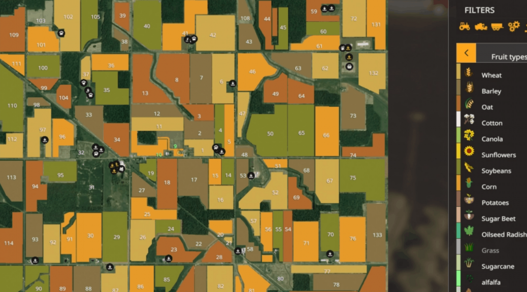 Seneca County v1.3 Map - Farming Simulator 2022 / 19 mod