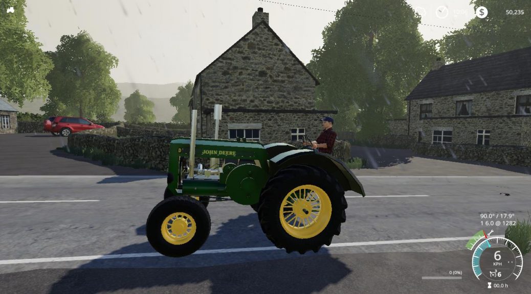 John Deere D (late model) v2.0 FS 19 - Farming Simulator 2022 / 19 mod