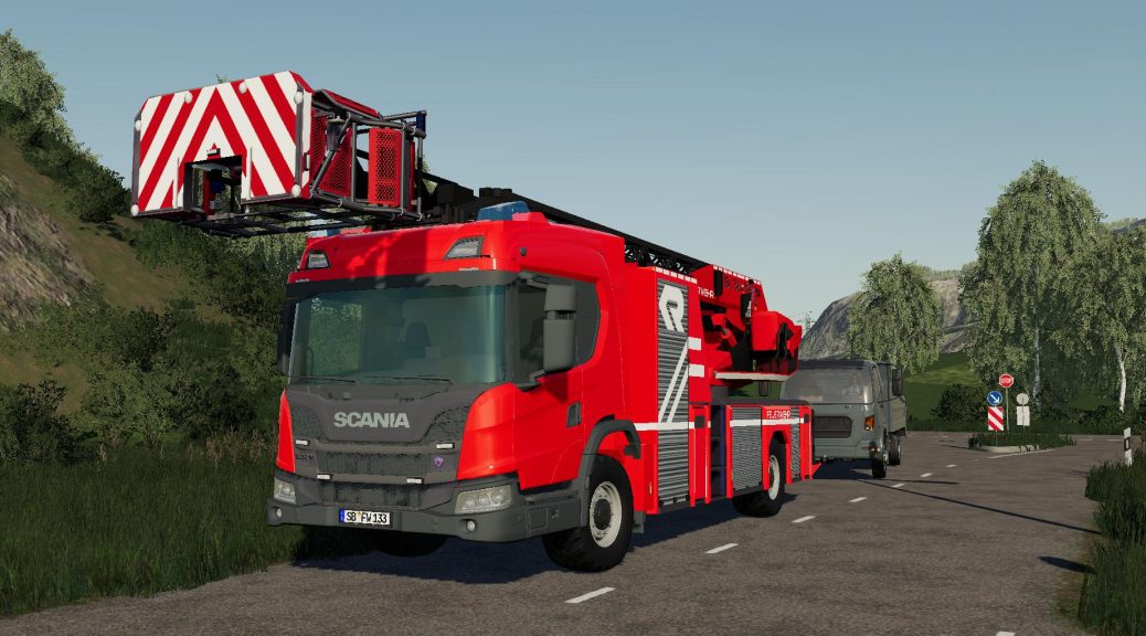 Scania XS30 DLK v1.0 Truck - Farming Simulator 2022 / 19 mod