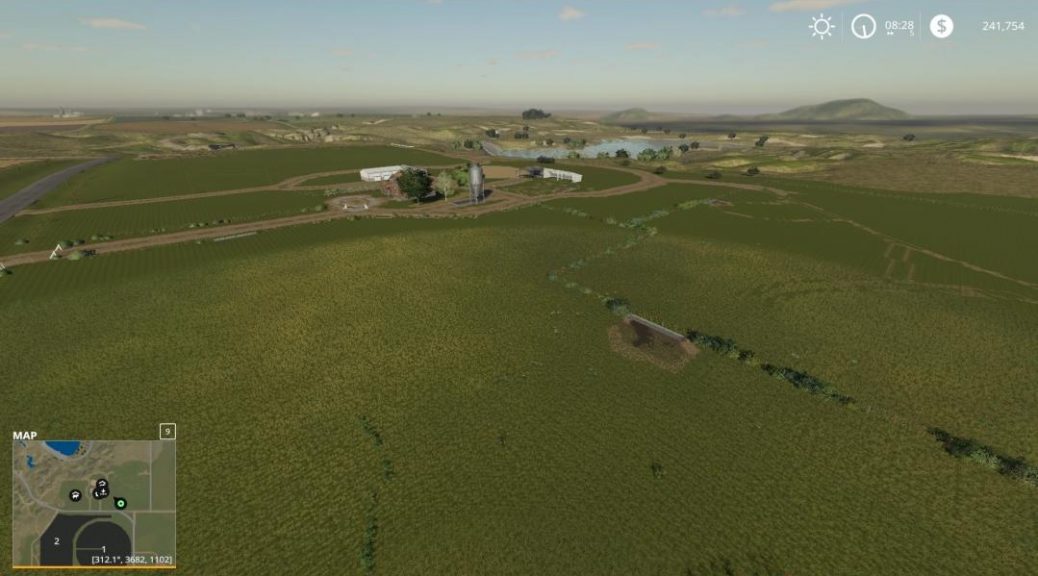 West Texas v2.1.0.2 Map - Farming Simulator 2022 / 19 mod