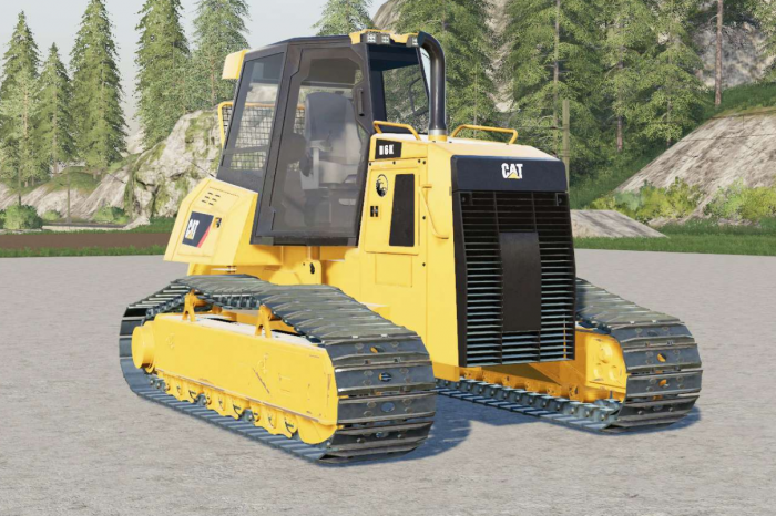 Caterpillar D6K Winch Dozer Mod - Farming Simulator 2022 / 19 mod