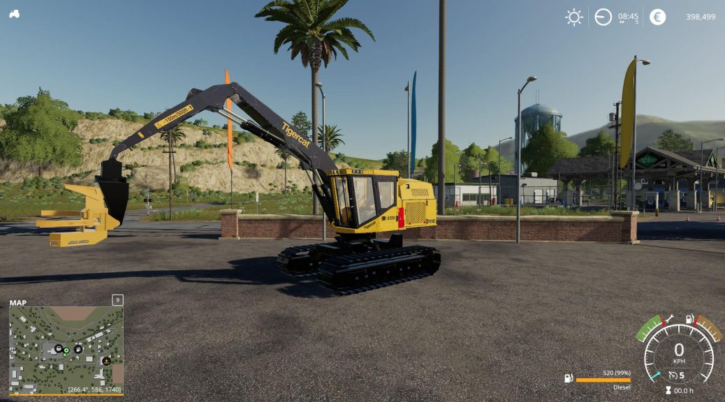 Tigercat LS855D DF v1.0 Mod - Farming Simulator 2022 / 19 mod