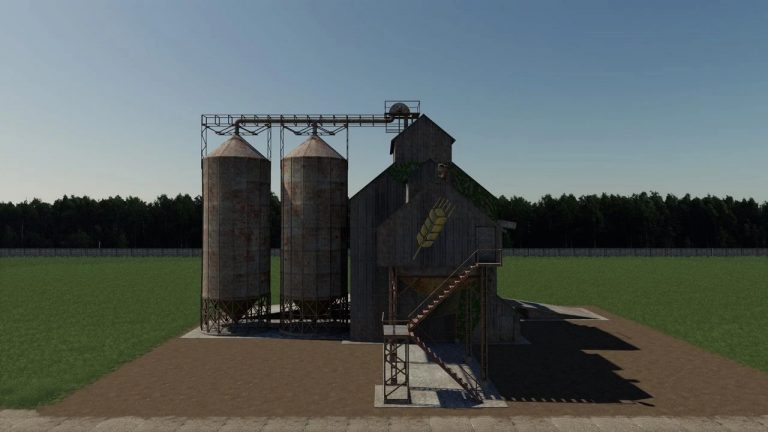 Grain Elevator v1.0 FS 19 - Farming Simulator 2022 / 19 mod