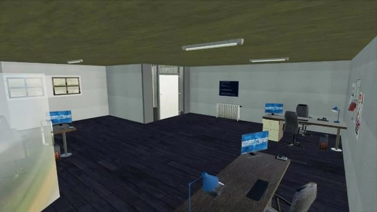 Police Station v1.0 FS 19 - Farming Simulator 2022 / 19 mod