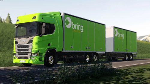 Scania R Box Truck Edit v1.40 FS 19 - Farming Simulator 2022 / 19 mod