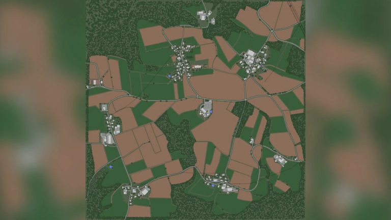 Untergriesbach Map v1.1 Map - Farming Simulator 2022 / 19 mod