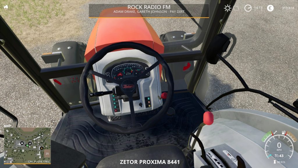 Zetor Proxima 8441 ULEP v1.0 FS 19 - Farming Simulator 2022 / 19 mod