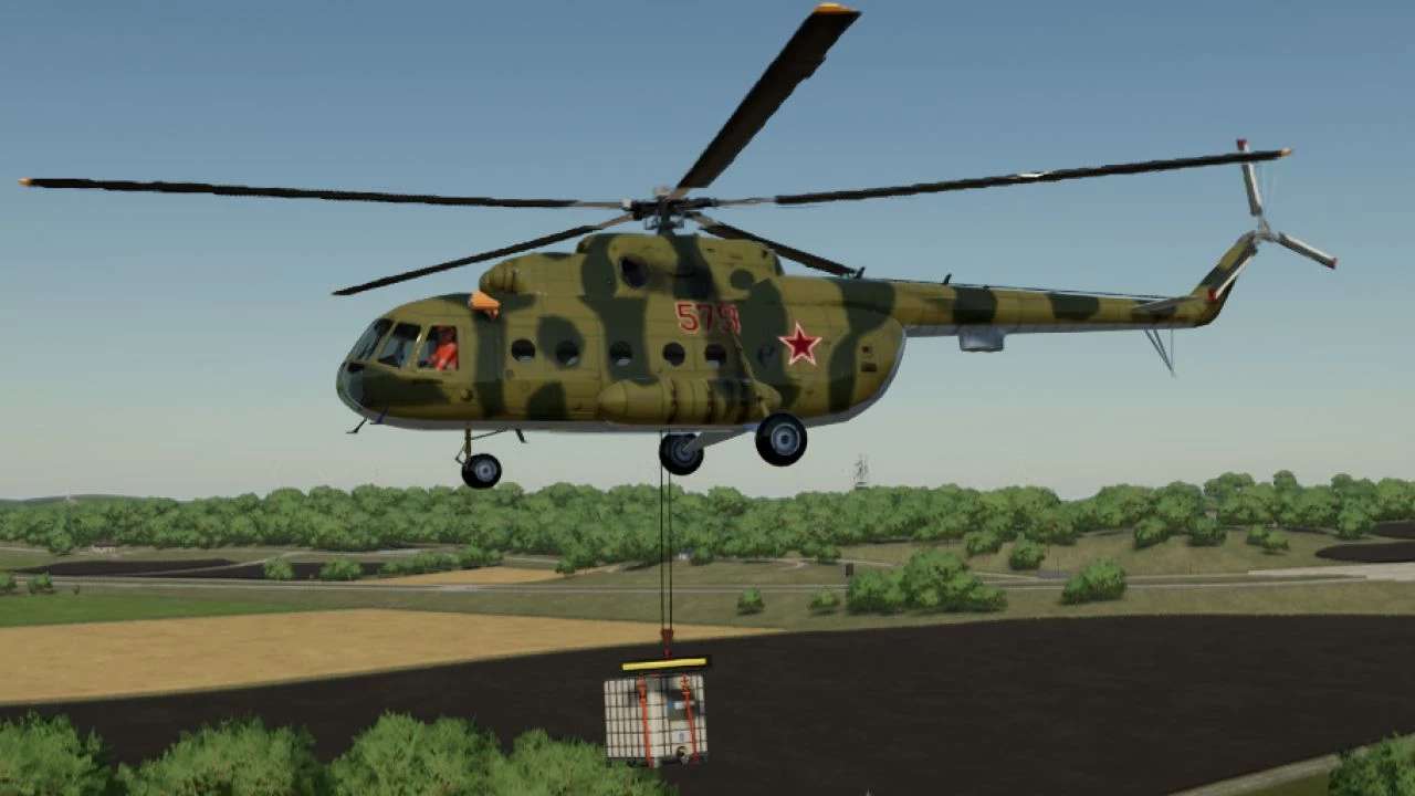 MI-8T v1.0.0.0 Vehicle - Farming Simulator 2022 / 19 mod